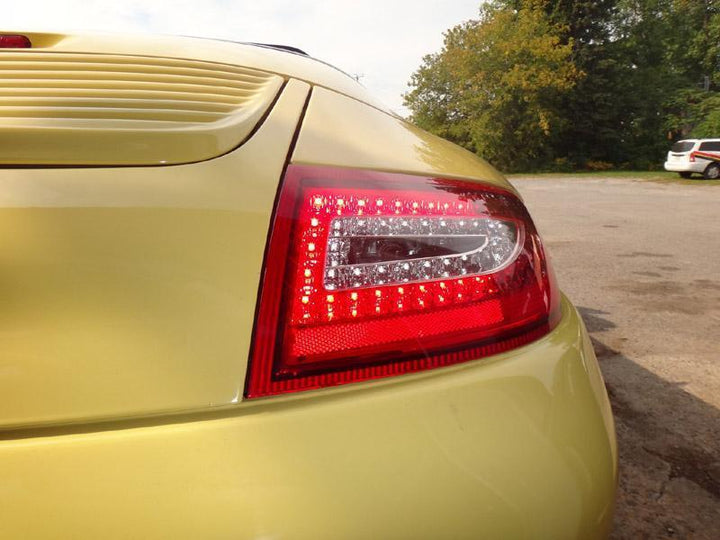 1998 - 2004 Porsche 911 Carrera 996 Chassis 997 Style Red/Clear LED Rear Tail Light