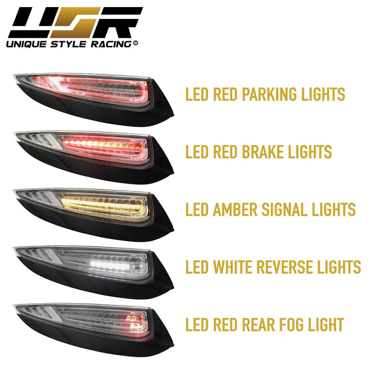 2009 - 2012 Porsche 911 / Carrera 997 LED Light Bar All Clear Tail Light