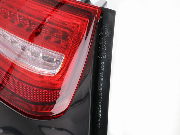 2009 - 2012 Porsche 911 Carrera 997.2 Chassis 991 Style Red/Clear LED Light Bar Rear Tail Light Set