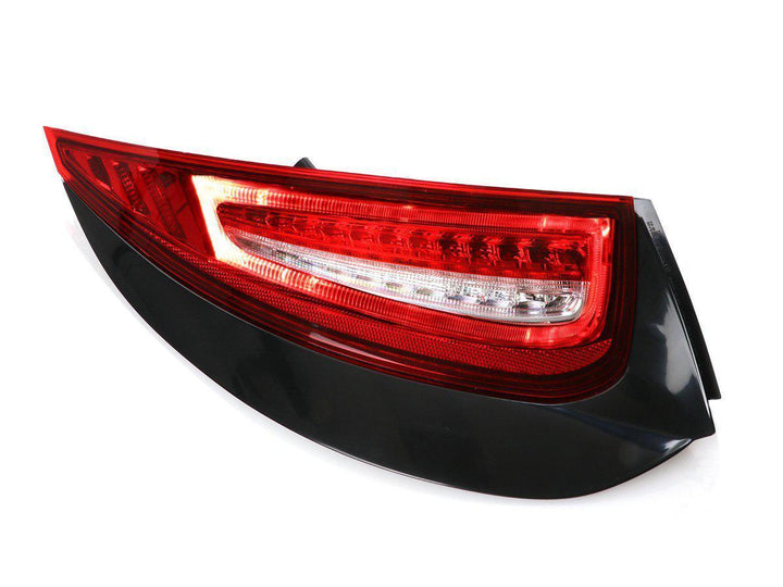 2009 - 2012 Porsche 911 Carrera 997.2 Chassis 991 Style Red/Clear LED Light Bar Rear Tail Light Set