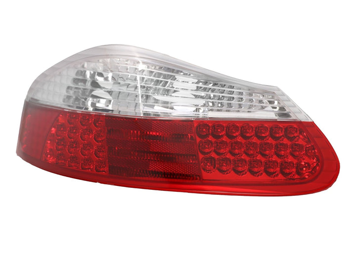 1997 - 2004 Porsche Boxster 986 Chassis Roadster Red/Clear or Red/Smoke LED Rear Tail Light