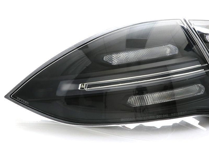 2011 - 2014 Porsche Cayenne 958 USR Facelift Style Full LED Clear or Smoke or GTS Dark Red Smoke Rear Tail Light