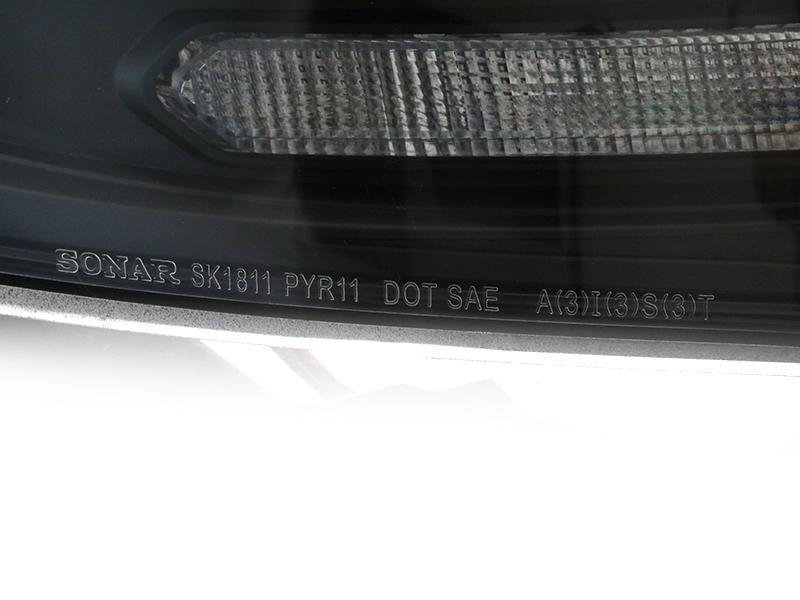 2011 - 2014 Porsche Cayenne 958 USR Facelift Style Full LED Clear or Smoke or GTS Dark Red Smoke Rear Tail Light