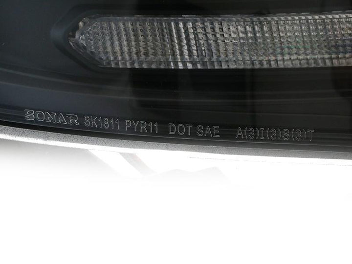 2011 - 2014 Porsche Cayenne 958 USR Facelift Style Full LED Clear or Smoke or GTS Dark Red Smoke Rear Tail Light