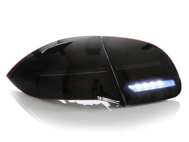 2011 - 2014 Porsche Cayenne 958 USR Facelift Style Full LED Clear or Smoke or GTS Dark Red Smoke Rear Tail Light