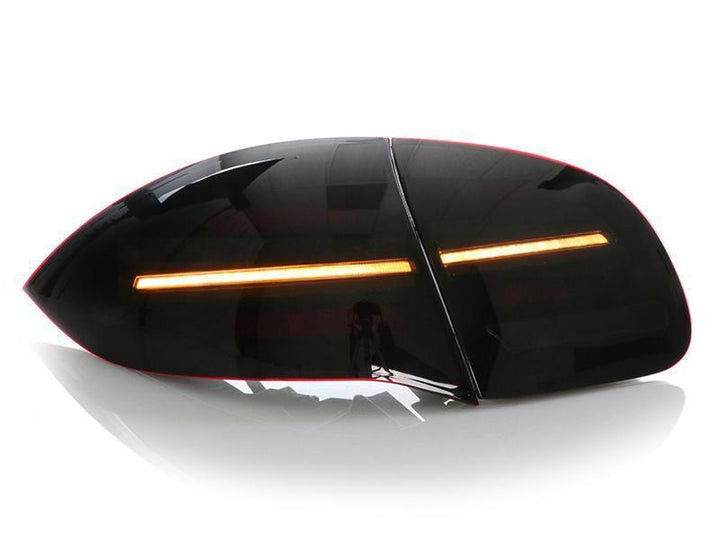 2011 - 2014 Porsche Cayenne 958 USR Facelift Style Full LED Clear or Smoke or GTS Dark Red Smoke Rear Tail Light