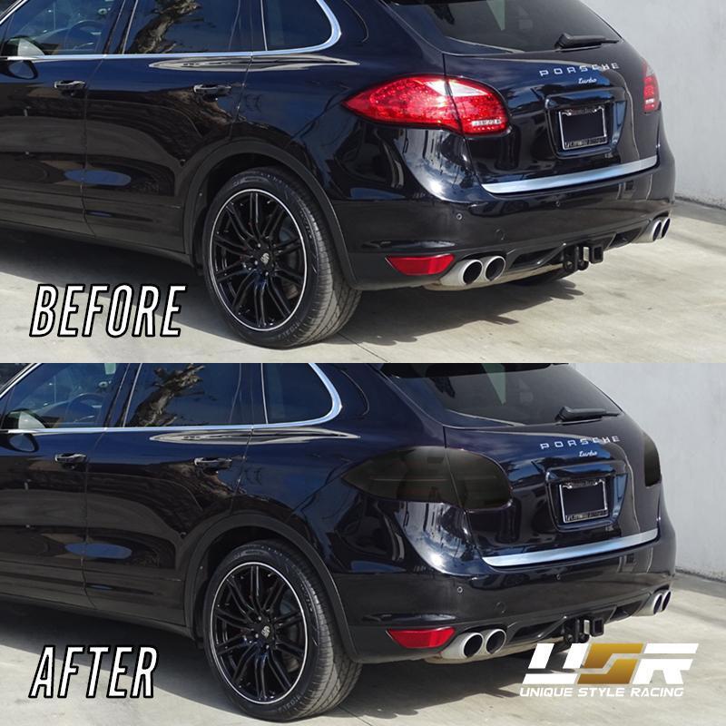 2011 - 2014 Porsche Cayenne 958 USR Facelift Style Full LED Clear or Smoke or GTS Dark Red Smoke Rear Tail Light