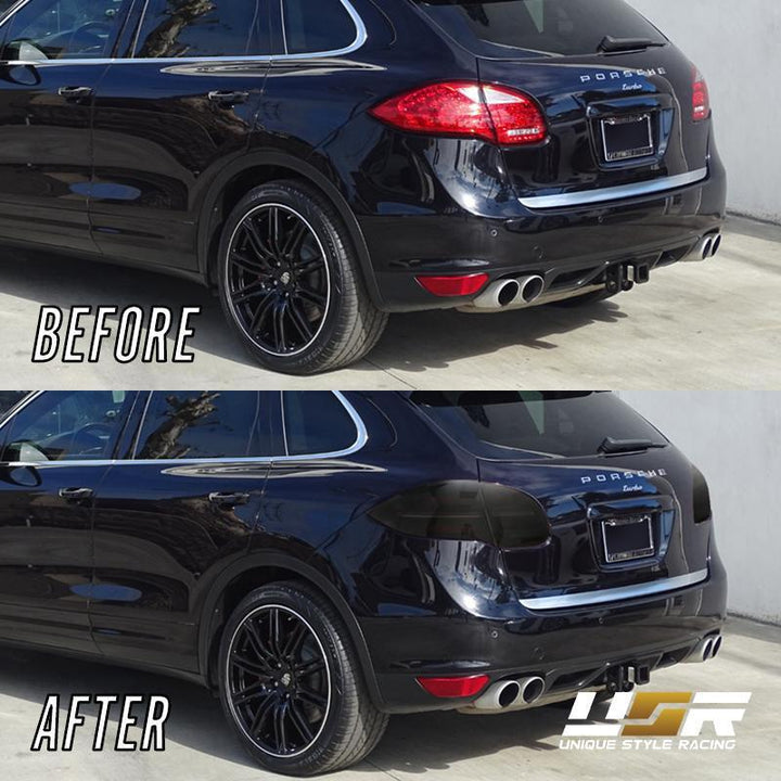 2011 - 2014 Porsche Cayenne 958 USR Facelift Style Full LED Clear or Smoke or GTS Dark Red Smoke Rear Tail Light