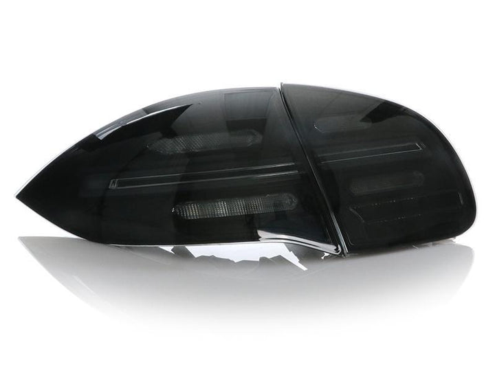 2011 - 2014 Porsche Cayenne 958 USR Facelift Style Full LED Clear or Smoke or GTS Dark Red Smoke Rear Tail Light