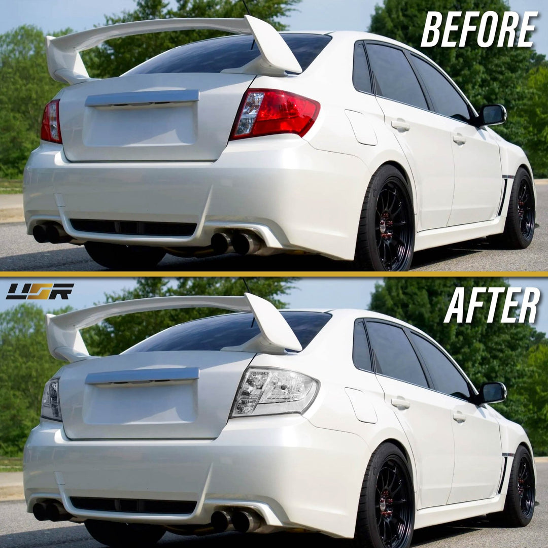 2008 - 2011 Subaru Impreza 4D Sedan & 2008 - 2014 Subaru WRX EG All Clear Lens Tail Light
