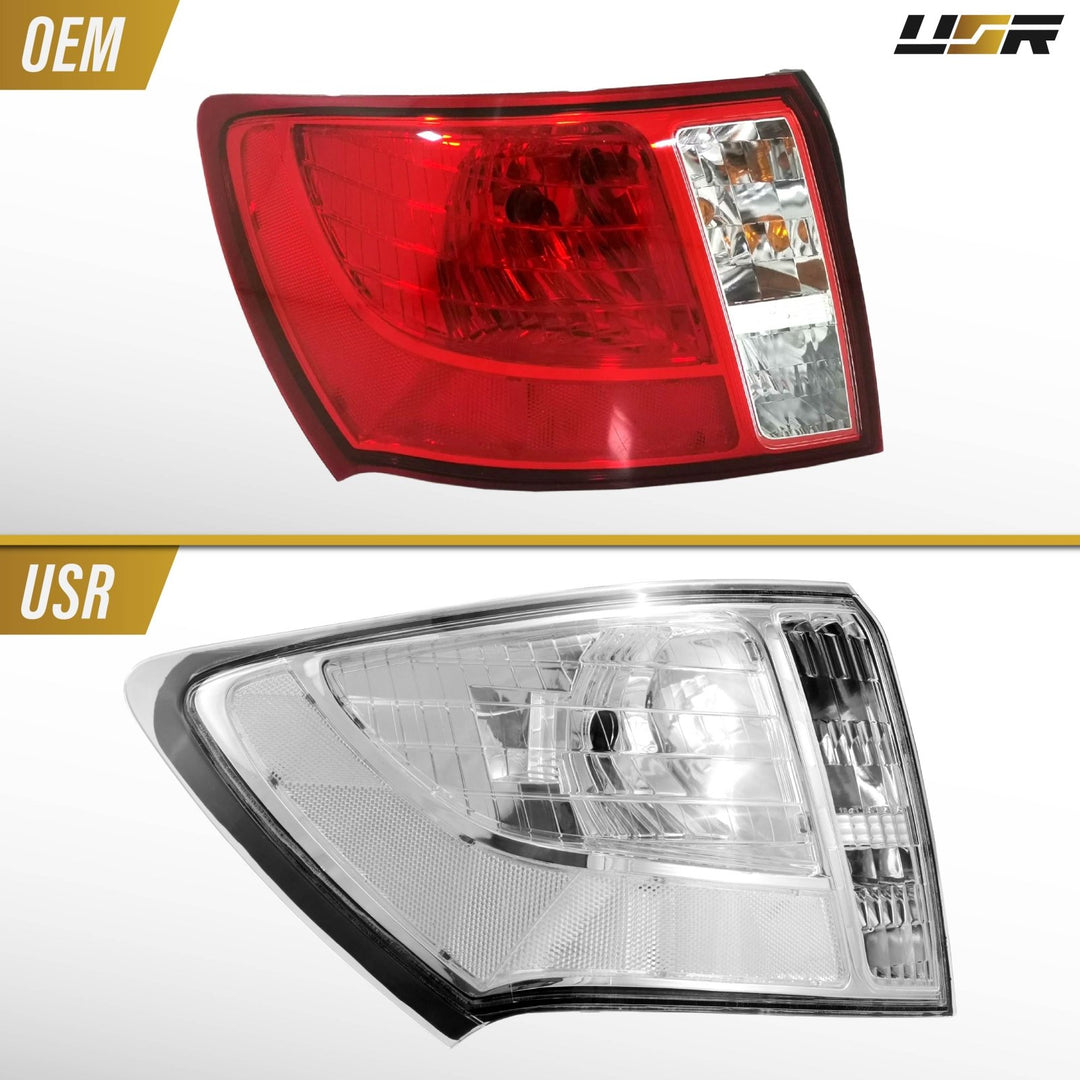 2008 - 2011 Subaru Impreza 4D Sedan & 2008 - 2014 Subaru WRX EG All Clear Lens Tail Light