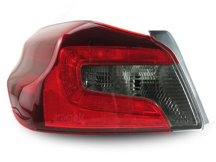 2015 - 2020 Subaru WRX JDM Style Dark Red Smoke Rear LED Tail Light Set