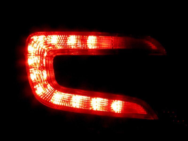2015 - 2020 Subaru WRX JDM Style Dark Red Smoke Rear LED Tail Light Set