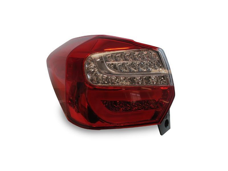 2012 - 2016 Subaru XV Crosstrek / Impreza 5D Red/Clear or Black/Smoke Rear Light Bar Full LED Tail Light