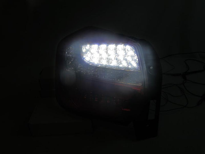 2012 - 2016 Subaru XV Crosstrek / Impreza 5D Red/Clear or Black/Smoke Rear Light Bar Full LED Tail Light