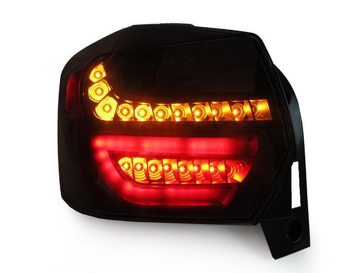 2012 - 2016 Subaru XV Crosstrek / Impreza 5D Red/Clear or Black/Smoke Rear Light Bar Full LED Tail Light