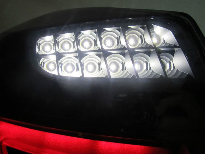 2012 - 2016 Subaru XV Crosstrek / Impreza 5D Red/Clear or Black/Smoke Rear Light Bar Full LED Tail Light