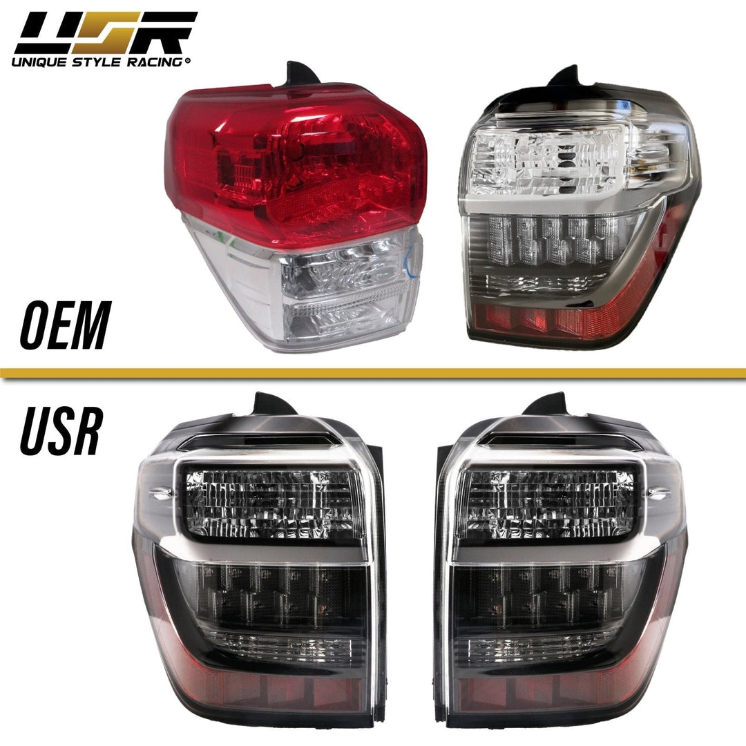 2010 - 2022 Toyota 4Runner All BlackOut Facelift 2014+ Style LED Tail Lights
