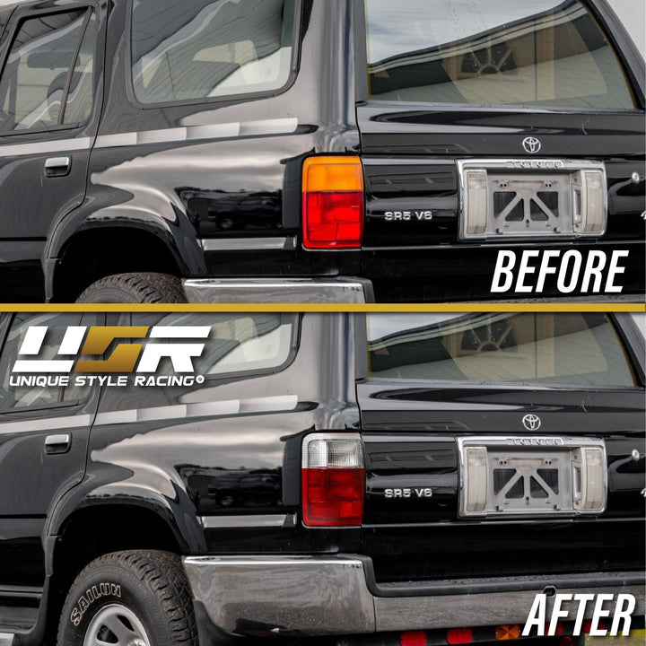 1990-1995 Toyota 4Runner Red / Clear Lens Tail Lights