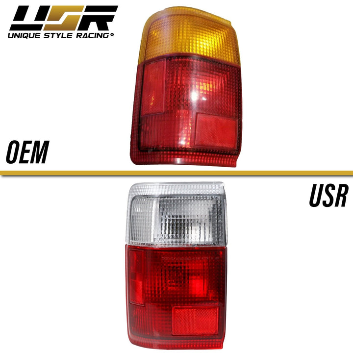 1990 - 1995 Toyota 4Runner Red/Clear Rear Tail Light