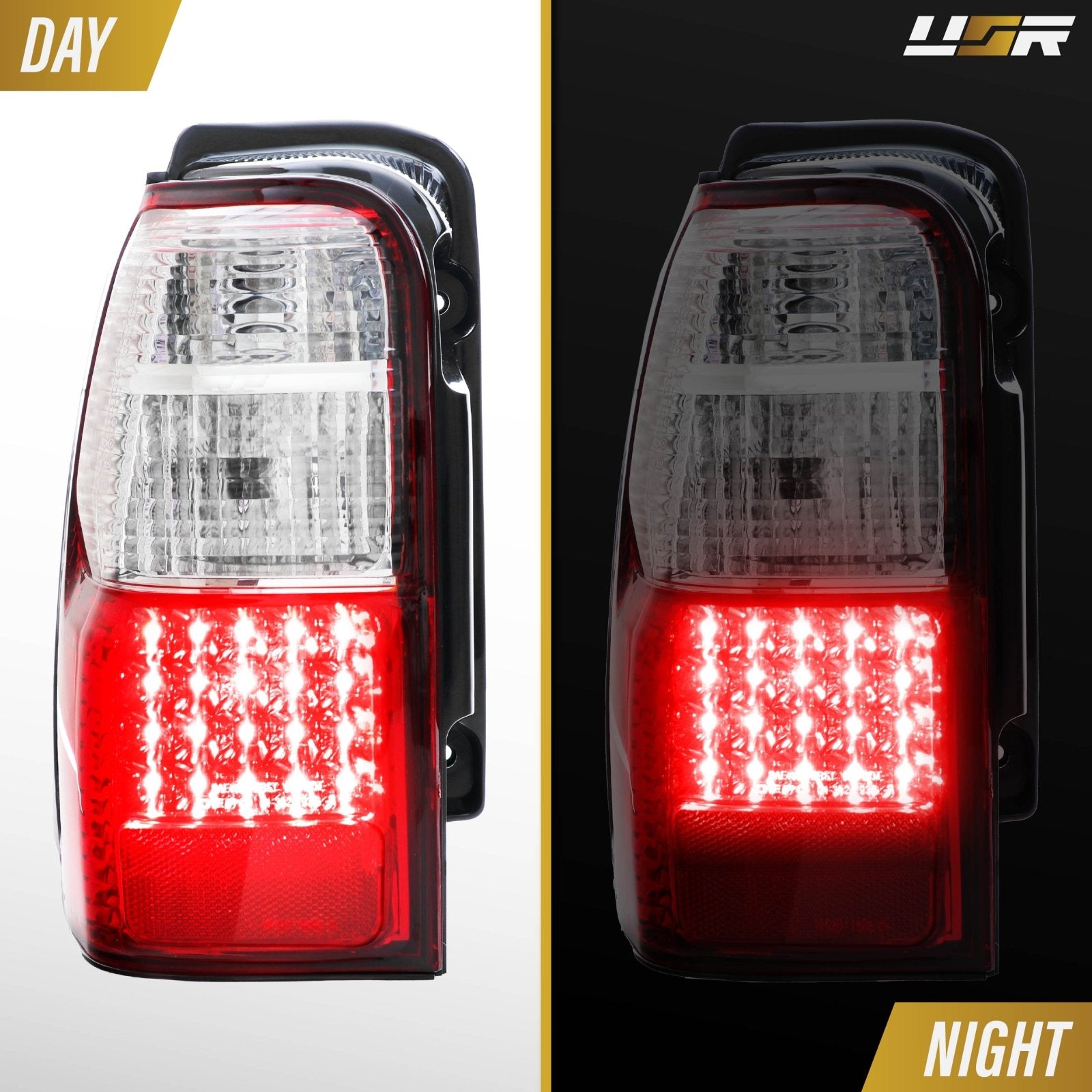 1996-2002 Toyota 4Runner All Clear, Red/Clear, or Smoke Lens LED