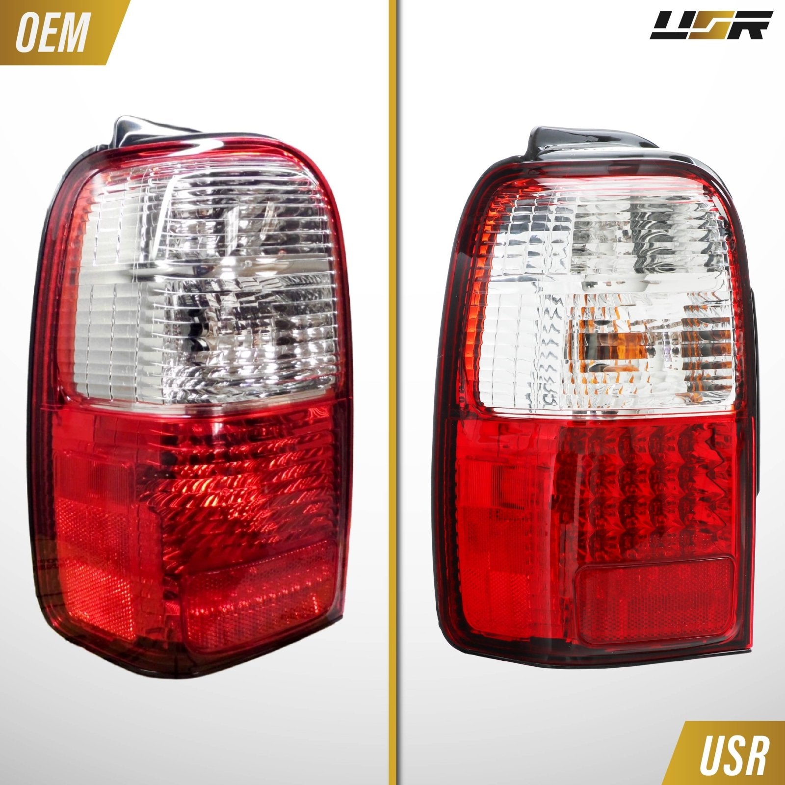 1996-2002 Toyota 4Runner All Clear, Red/Clear, or Smoke Lens LED