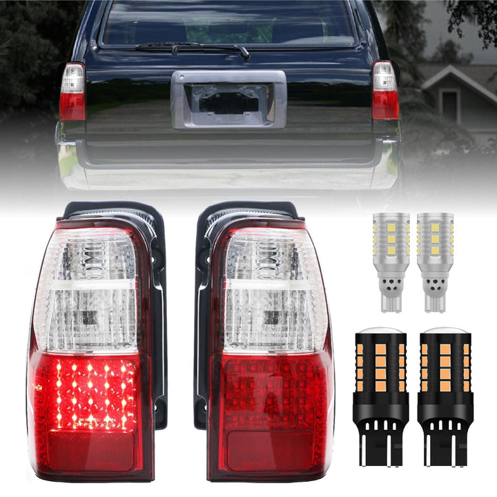 1996 - 2002 Toyota 4Runner LED Red/Clear or Black/Smoke Lens Tail Light