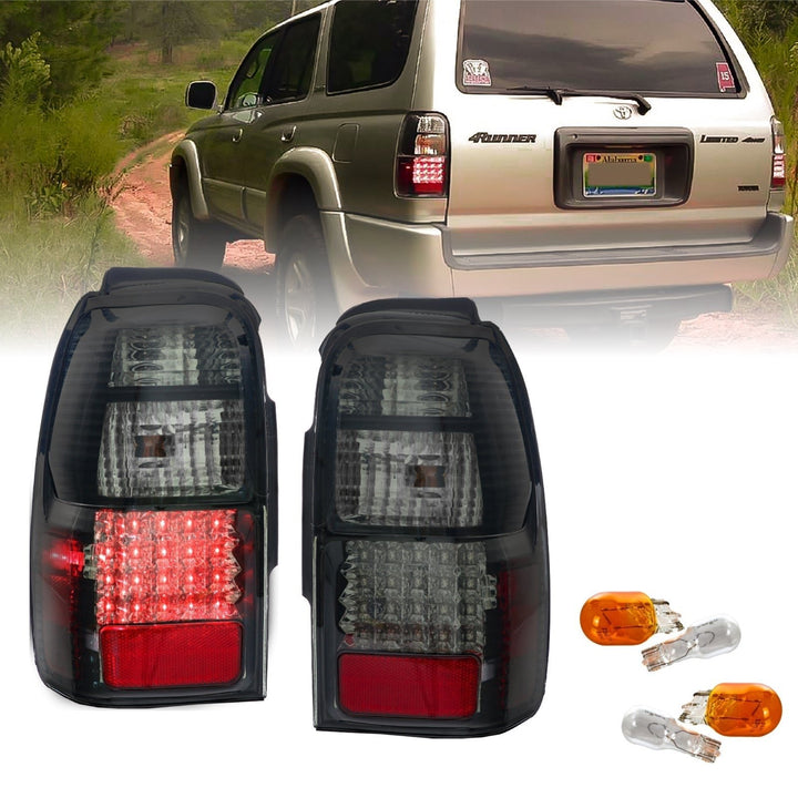 1996 - 2002 Toyota 4Runner LED Red/Clear or Black/Smoke Lens Tail Light
