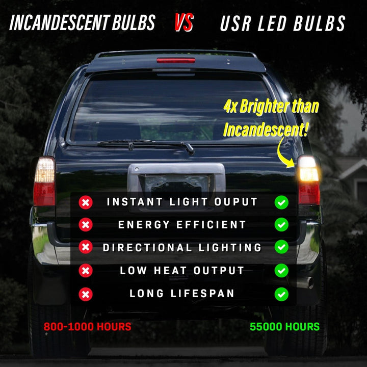 1996 - 2002 Toyota 4Runner LED Red/Clear or Black/Smoke Lens Tail Light