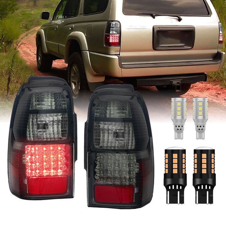 1996 - 2002 Toyota 4Runner LED Red/Clear or Black/Smoke Lens Tail Light