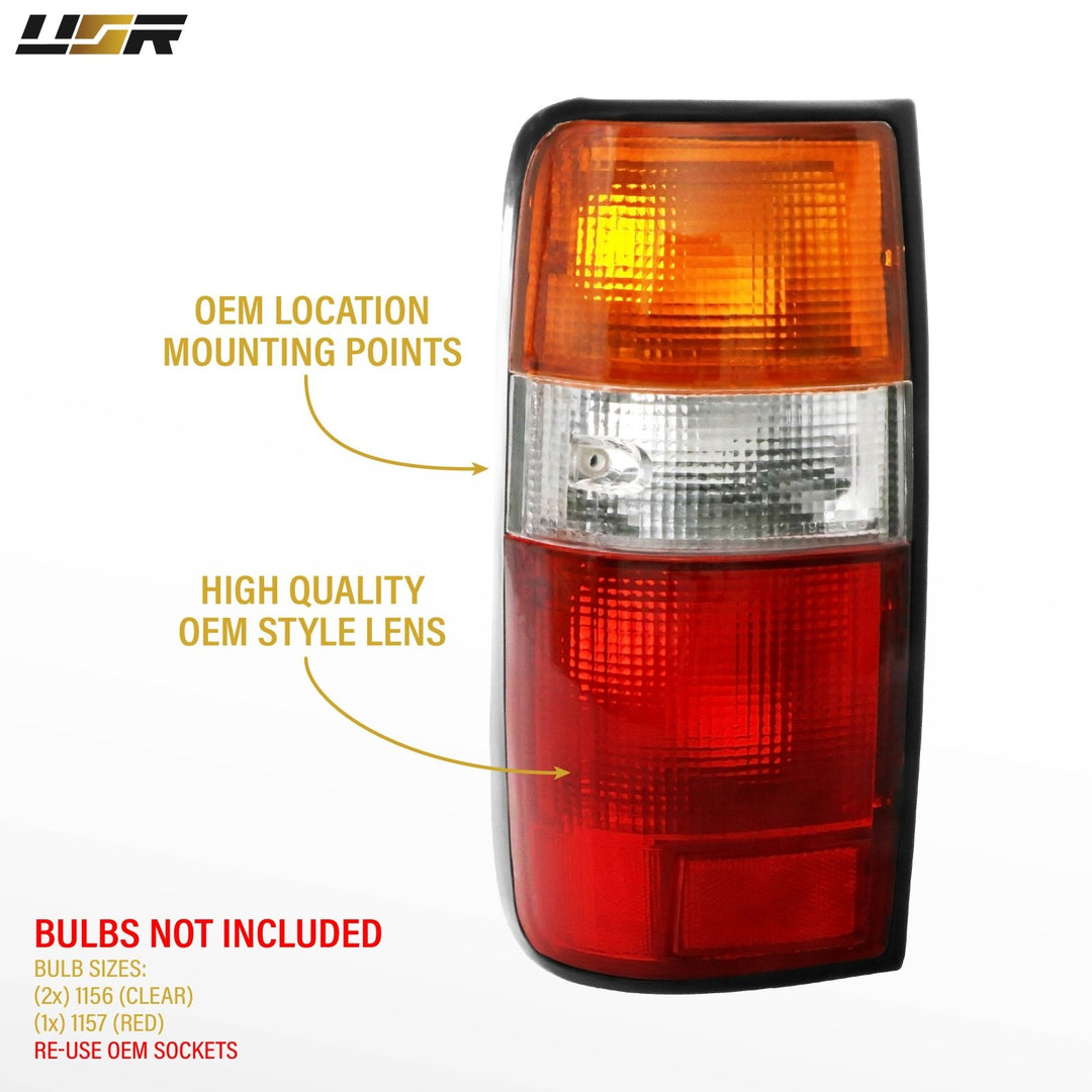 1991 1992 1993 1994 1995 1996 1997 Toyota Land Cruiser FJ80 FJ 80 82 FJ82 & 1995 1996 1997 Lexus LX450 450 LX Replacement Tail Light OEM style aftermarket

#optional-items_driver-left