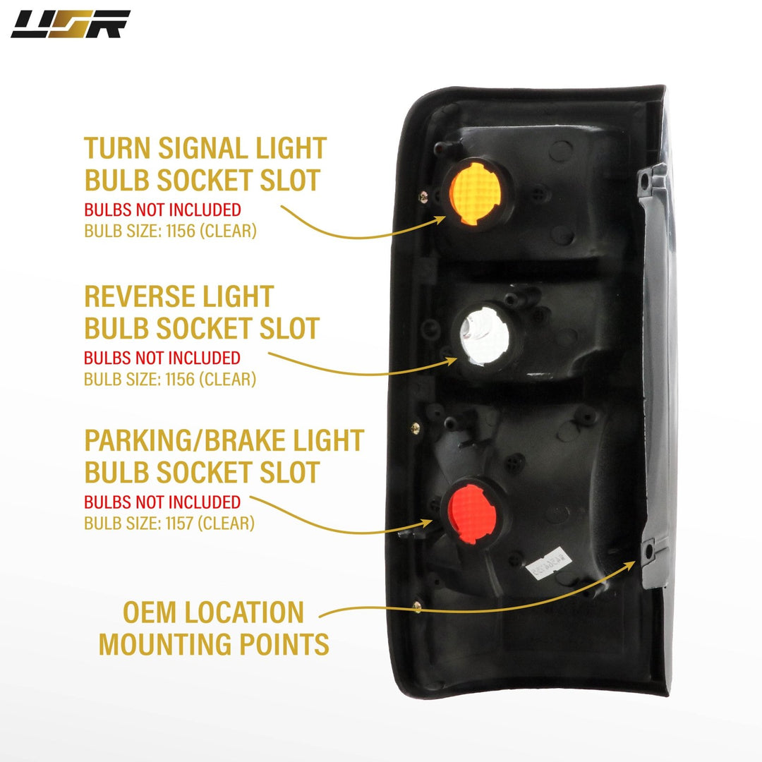 1991 1992 1993 1994 1995 1996 1997 Toyota Land Cruiser FJ80 FJ 80 82 FJ82 & 1995 1996 1997 Lexus LX450 450 LX Replacement Tail Light OEM style aftermarket

#optional-items_passenger-right