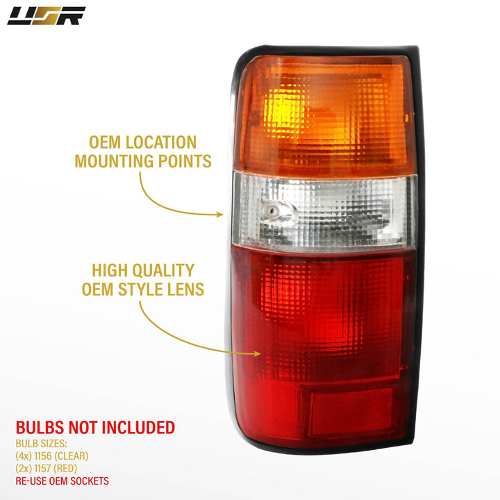 1991 1992 1993 1994 1995 1996 1997 Toyota Land Cruiser FJ80 FJ 80 82 FJ82 & 1995 1996 1997 Lexus LX450 450 LX Replacement Tail Light OEM style aftermarket

#optional-items_2pc-pair