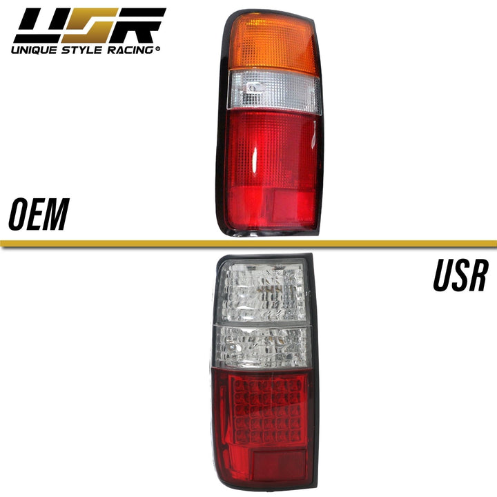 1991 - 1997 Toyota Land Cruiser FJ80 / 1995 - 1997 Lexus LX450 Red/Clear OR Red/Smoke LED Tail Light