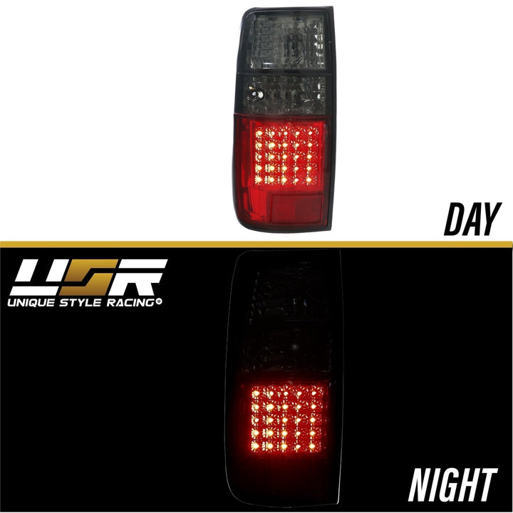 1991 - 1997 Toyota Land Cruiser FJ80 / 1995 - 1997 Lexus LX450 Red/Clear OR Red/Smoke LED Tail Light