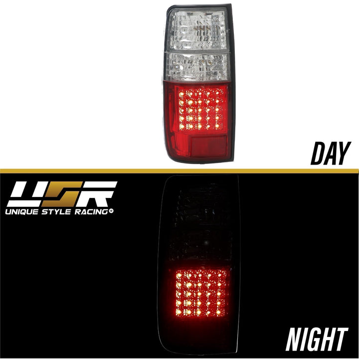 1991 - 1997 Toyota Land Cruiser FJ80 / 1995 - 1997 Lexus LX450 Red/Clear OR Red/Smoke LED Tail Light