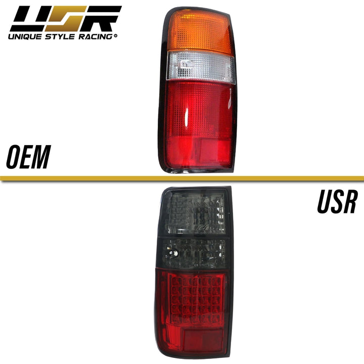 1991 - 1997 Toyota Land Cruiser FJ80 / 1995 - 1997 Lexus LX450 Red/Clear OR Red/Smoke LED Tail Light