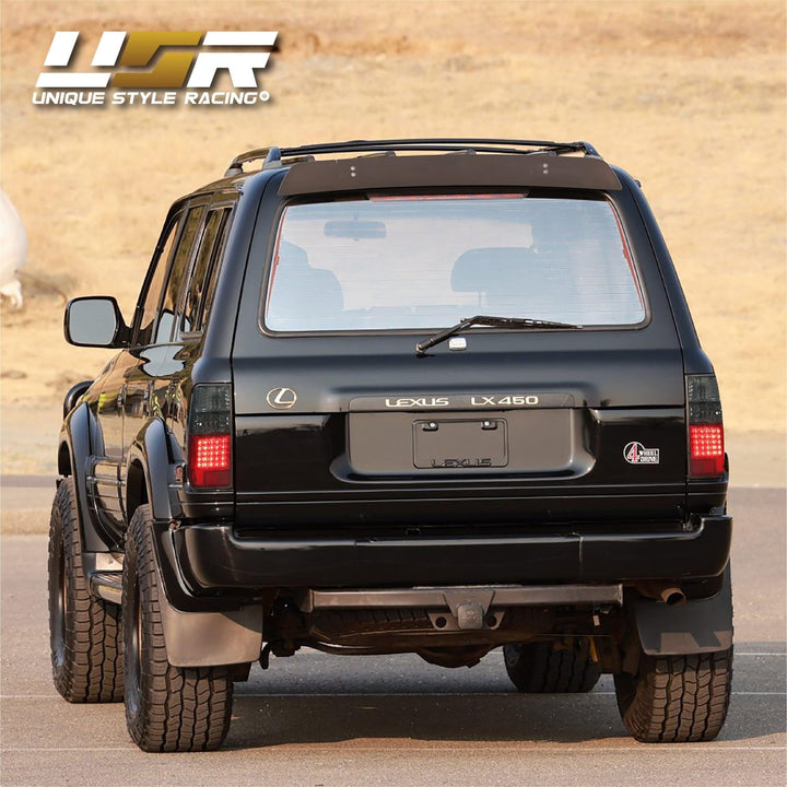1991 - 1997 Toyota Land Cruiser FJ80 / 1995 - 1997 Lexus LX450 Red/Clear OR Red/Smoke LED Tail Light