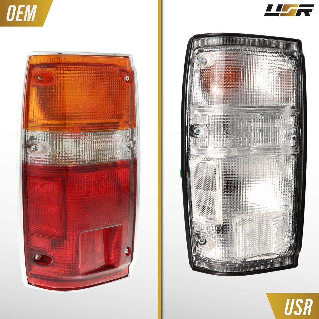 1984 - 1988 Toyota Pickup Truck 2WD / 4WD & 1984 - 1989 4Runner 4 Runner All Clear Lens Tail Lights

#light-source_led