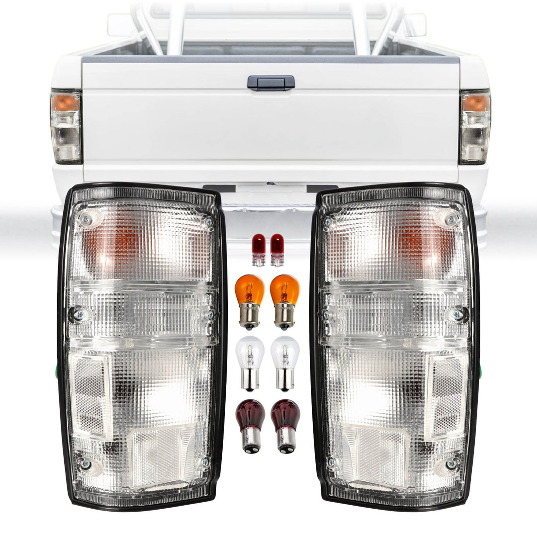 1984 - 1988 Toyota Pickup Truck 2WD / 4WD & 1984 - 1989 4Runner 4 Runner All Clear Lens Tail Lights

#light-source_incandescent