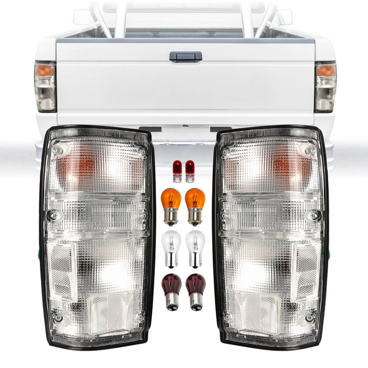 1984 - 1988 Toyota Pickup Truck 2WD / 4WD & 1984 - 1989 4Runner 4 Runner All Clear Lens Tail Lights

#light-source_incandescent