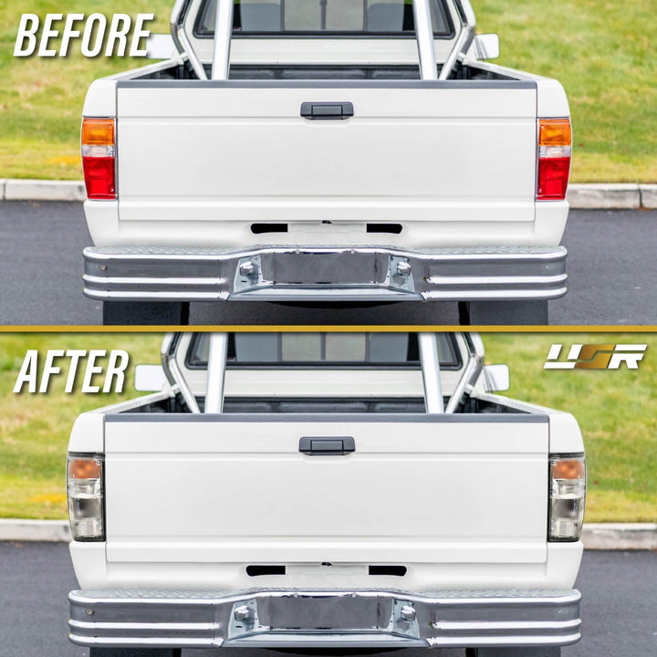 1984 - 1988 Toyota Pickup Truck 2WD / 4WD & 1984 - 1989 4Runner 4 Runner All Clear Lens Tail Lights

#light-source_led