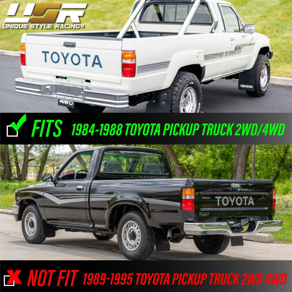 1984 - 1988 Toyota Pickup Truck 2WD & 4WD Red/Clear Lens Tail Light