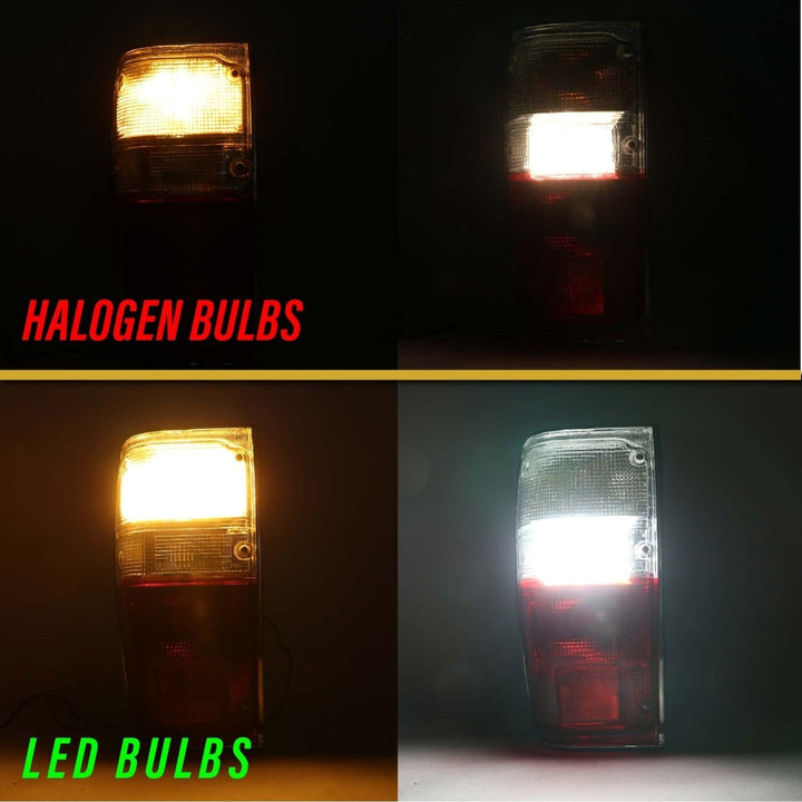 1984 - 1988 Toyota Pickup Truck 2WD & 4WD Red/Clear Lens Tail Light