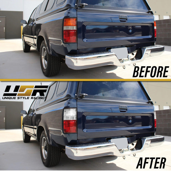 1989-1995 Toyota Pickup Truck 2WD & 4WD Red / Clear or Dark Red Smoke Lens Tail Lights
