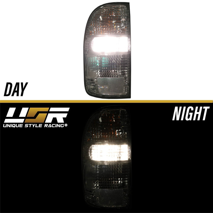 1995 - 2004 Toyota Tacoma All Clear Lens Tail Lights