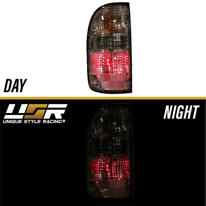 1995 - 2004 Toyota Tacoma All Clear Lens Tail Lights