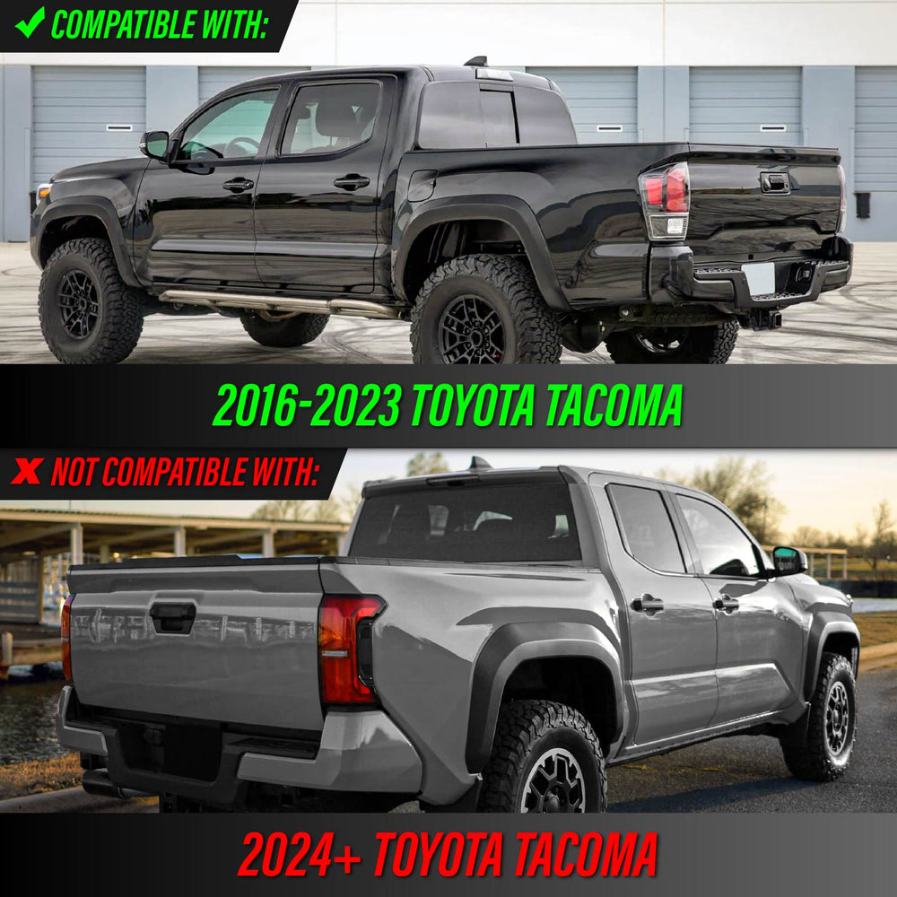 2016-2023 Toyota Tacoma All Clear Lens Tail Lights