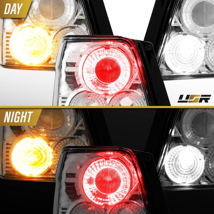 1995 1996 1997 Toyota Tercel All Clear Lens Tail Lights Cleared Alteza Style

#light-source_led