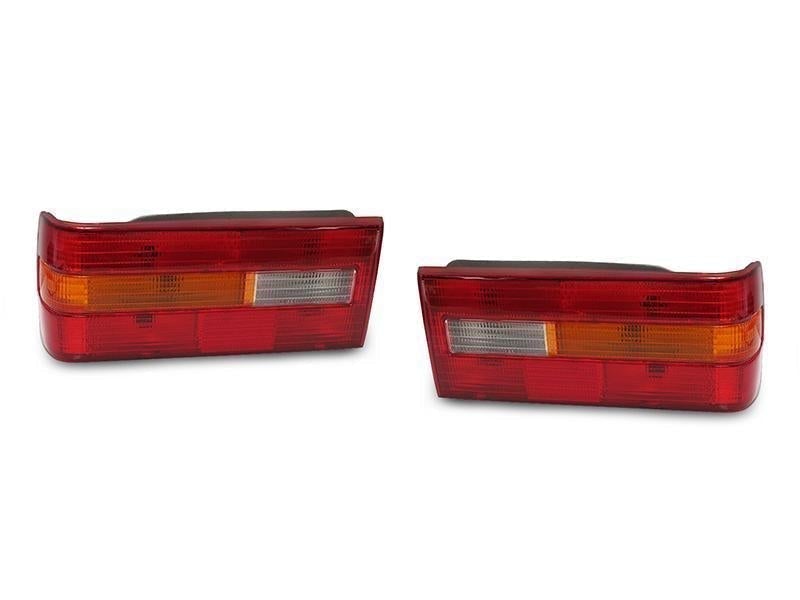 1990 - 1992 Volvo 740 Red / Clear / Amber Lens Tail Lights